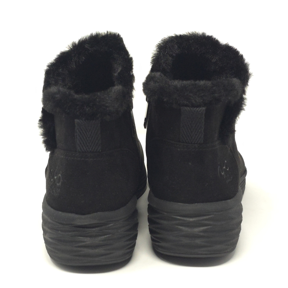 Ryka Nimbus Black Water Repellent Faux Fur Booties Size 9.5M - Picture 4 of 14